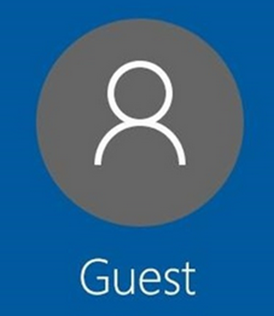 Image of guest user